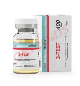 3-Test 400 Blend 400mg 10 ml Nakon Medical EUA