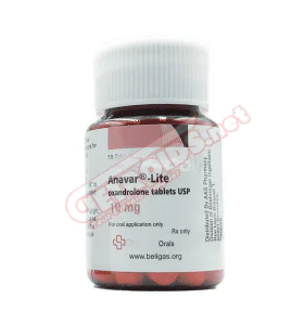 Anavar Lite 10 mg 50 comprimidos Beligas Pharma EUA