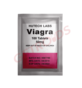 Viagra 50 mg 100 Tablets Hutech Labs USA