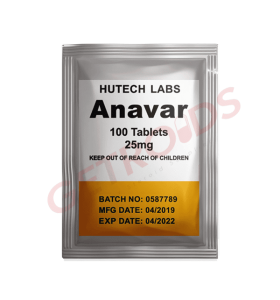 Anavar 25 mg 100 Tablets Hutech Labs USA