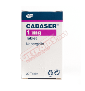Cabaser (Dostinex) 1mg 20 Tablets Pfizer