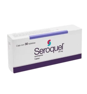 Seroquel 25 mg (Quetiapine)