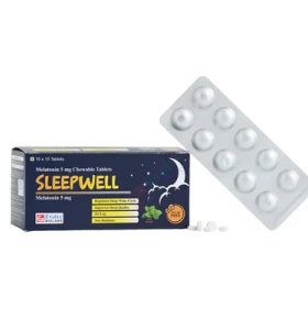 Sleepwell Melatonin 5 Evolve Biolabs INT